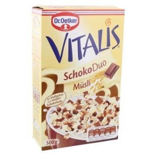 Dr. Oetker Vitalis Schoko Duo Müsli 500 G