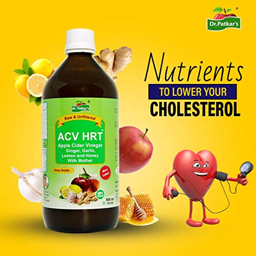 Dr. Patkars Apple Cider Vinegar With Garlic, Ginger, Lemon And