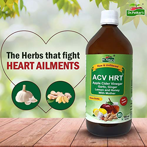 Dr. Patkars Apple Cider Vinegar With Garlic, Ginger, Lemon And