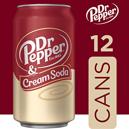 Dr Pepper &Amp; Cream Soda, 12 Fluid Ounce Cans, 12 Pack