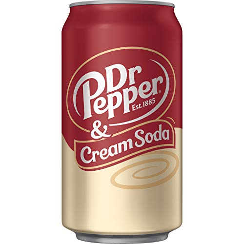 Dr Pepper &Amp; Cream Soda, 12 Fluid Ounce Cans, 12 Pack