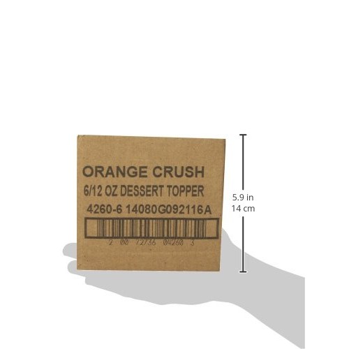 Orange Crush Dessert Topper, 12-Ounces Pack Of 6