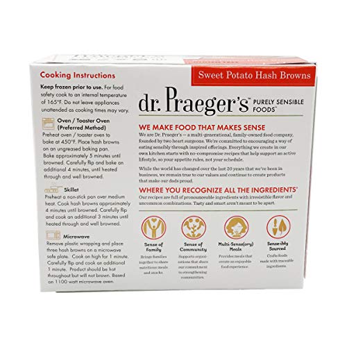 Dr. Praegers Sweet Potato Hash Browns, 9 Ounce