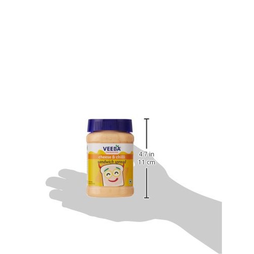 Veeba Cheese And Chilli Sandwich Spread 275G Pack Of 2