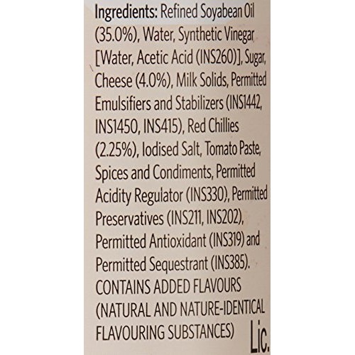 Veeba Cheese And Chilli Sandwich Spread 275G Pack Of 2