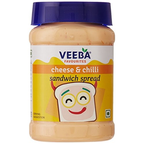 Veeba Cheese And Chilli Sandwich Spread 275G Pack Of 2