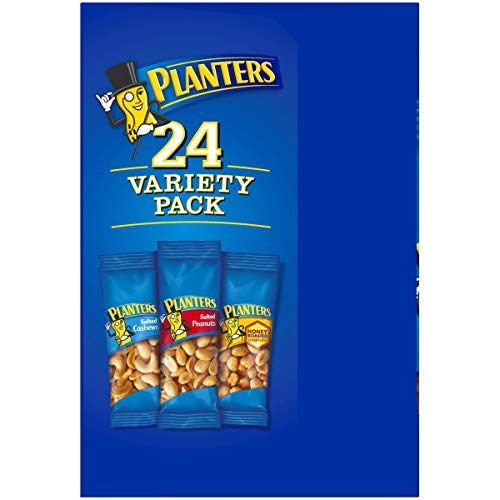 Planters Nut 24 Count-Variety Pack, 2 Lb 8.5 Ounce Carrier To Sh