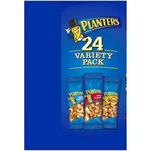 Planters Nut 24 Count-Variety Pack, 2 Lb 8.5 Ounce Carrier To Sh