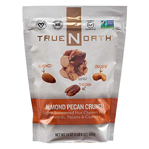 True North 100% Natural Clusters, Almond, Pecan, Cashews, 24 Oun True North 100% Natural Clusters, Almond, Pecan, Cashews, 24 Oun