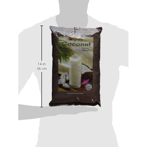 Big Train Dragonfly Blended Crème Frappe Mix, Coconut, 3.5 Pound