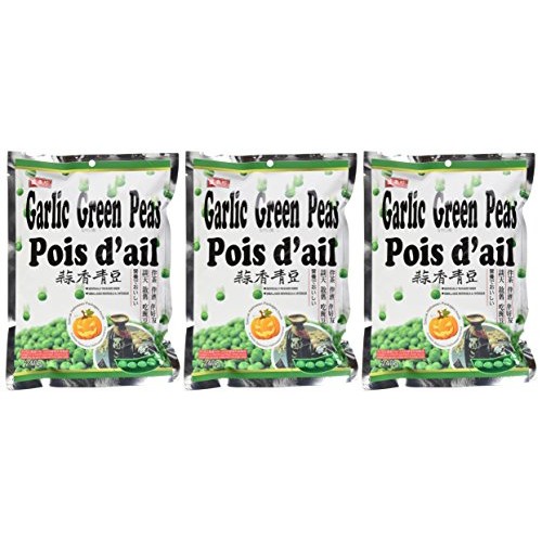 Shengxiangzhen Garlic Green Peas 8.46Oz Pack Of 3