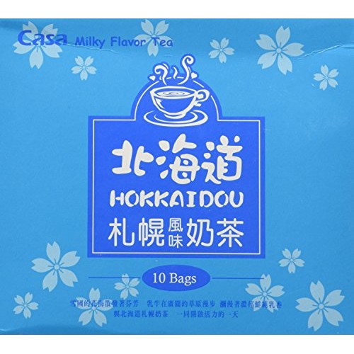 Casa Milky Flavor Tea, Hokkaidou Sapporo, 10-Count Boxes Pack O