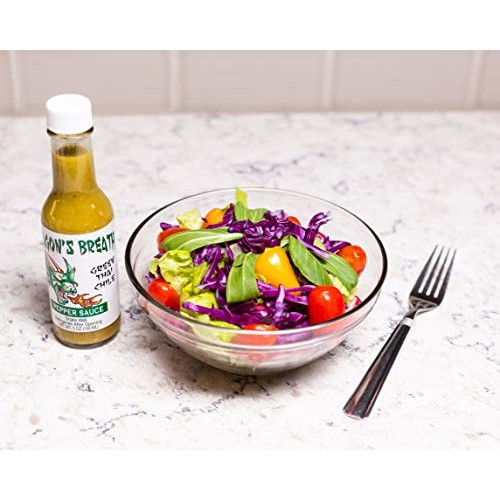 Dragons Breathe Pepper Sauce Green Thai Chili With Spicy Bold