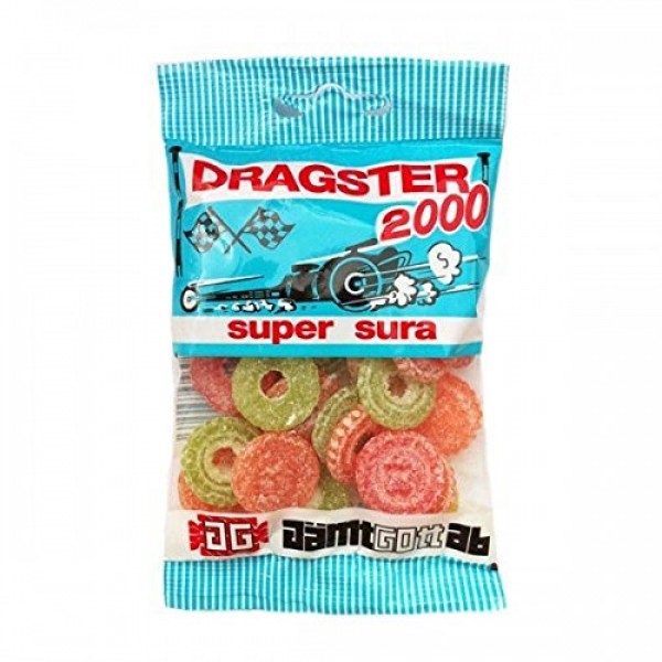 50 Bags x 50g of Dragster 2000 Super Sura - Original - Swedish -...