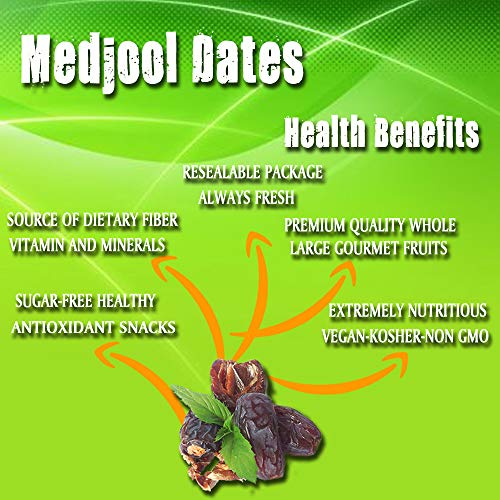 Large Dried Medjool Dates No Sugar Added, Fresh Dates Fruit Keto