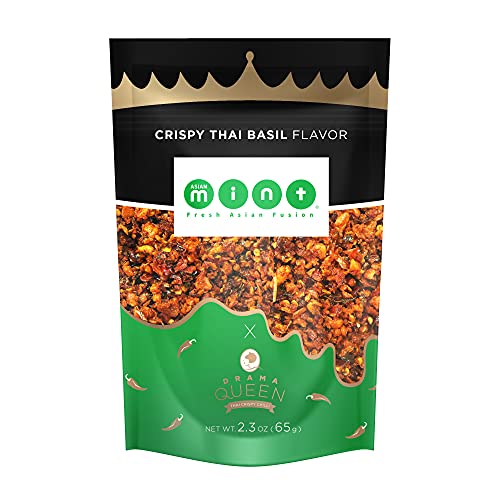Drama Queen Crispy Thai Basil Flavor - Chili Oil - a Premium Hot...