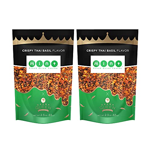 Drama Queen Crispy Thai Basil Flavor - Chili Oil - a Premium Hot...