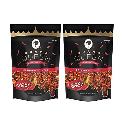 Drama Queen Thai Crispy Chili - Chili Oil - a Premium Hot Sauce ...