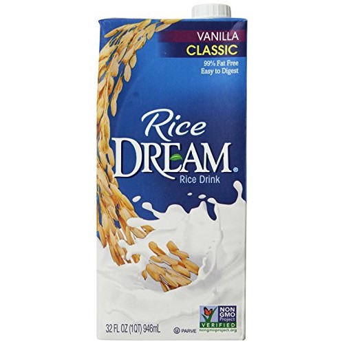 Rice Dream Classic Vanilla Rice Drink, 32 Fl. Oz. Pack Of 12