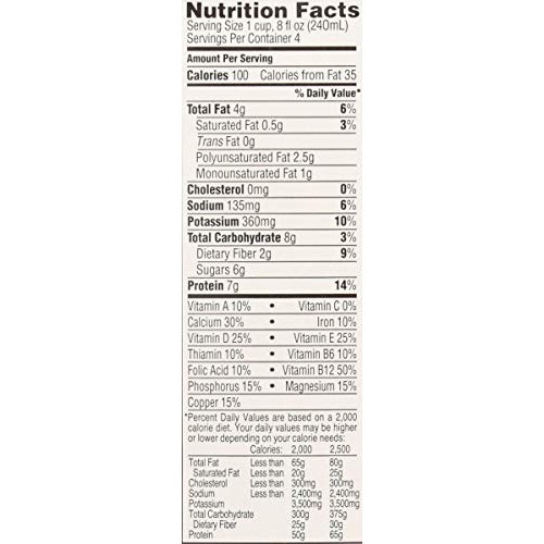 Soy Dream Enriched Original Organic Soymilk, 32 Fl. Oz. Pack Of