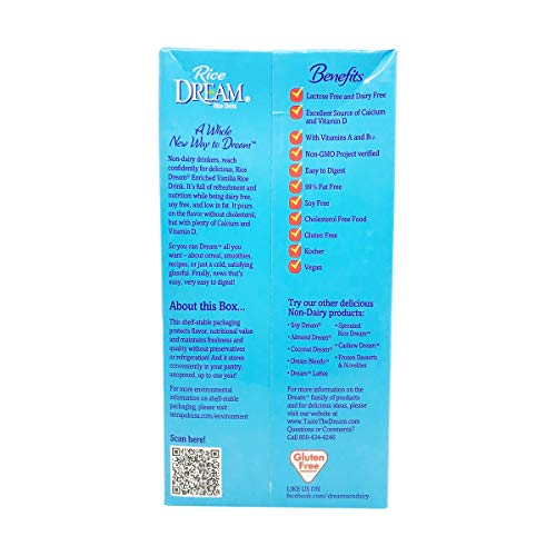 Dream Blends Enriched Vanilla Rice Drink, 64 Oz
