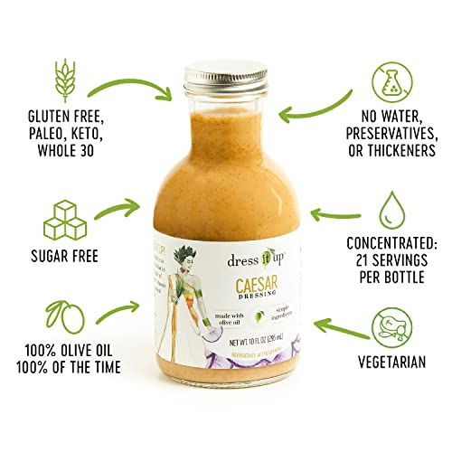 Dress It Up Dressing - Caesar Salad Dressing | Non Gmo, Gluten F