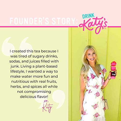 Katys Peach Bellini Loose Leaf Tea - White Peach Herbal Refres