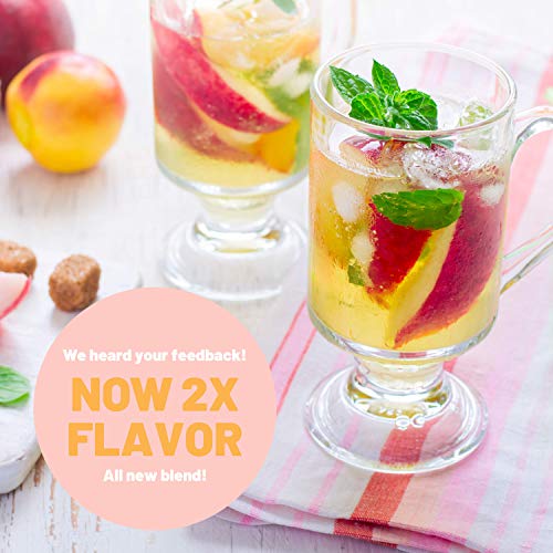 Katys Peach Bellini Loose Leaf Tea - White Peach Herbal Refres