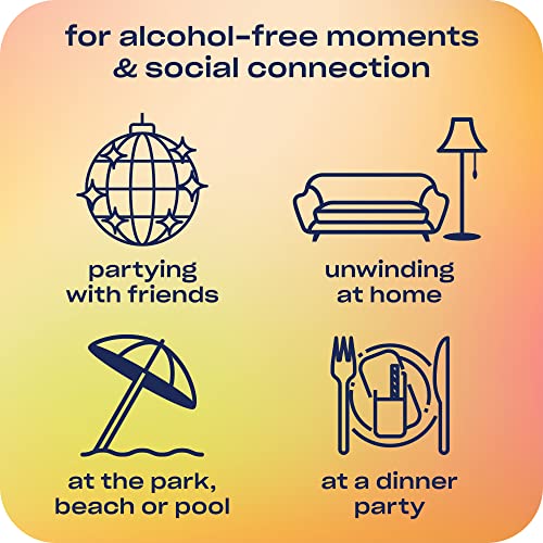 Recess Zero Proof Craft Mocktails, Alcohol Free Drinks, With Ada...