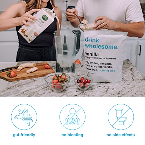 Drink Wholesome Vanilla Meal Replacement | Easy to Digest & Gut ...