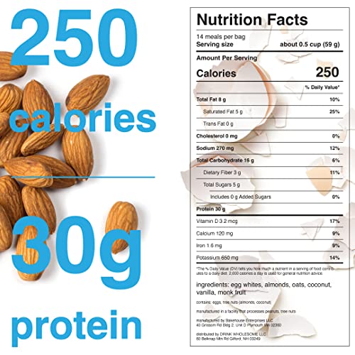 Drink Wholesome Vanilla Meal Replacement | Easy to Digest & Gut ...