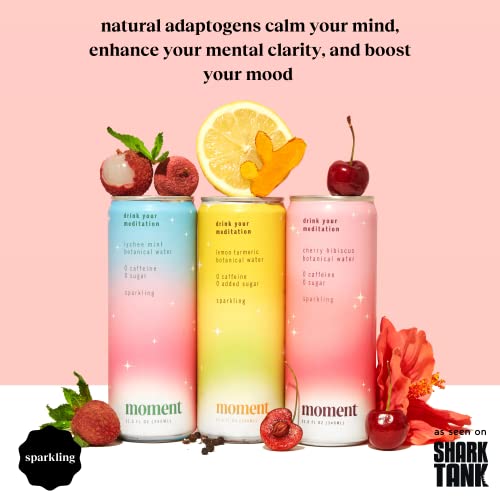 Moment Adaptogen Drink as seen on Shark Tank - SPARKLING Combo... Moment Adaptogen Drink as seen on Shark Tank - SPARKLING Combo...