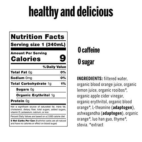 Moment Botanical Water Rooibos Blood Orange. Delicious &Amp; Refre