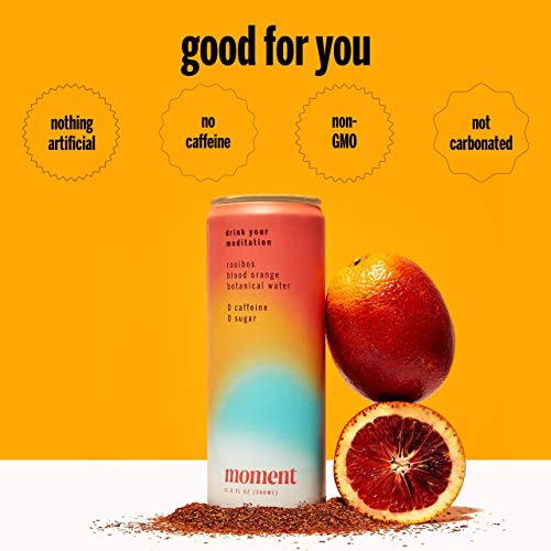 Moment Botanical Water Rooibos Blood Orange. Delicious &Amp; Refre