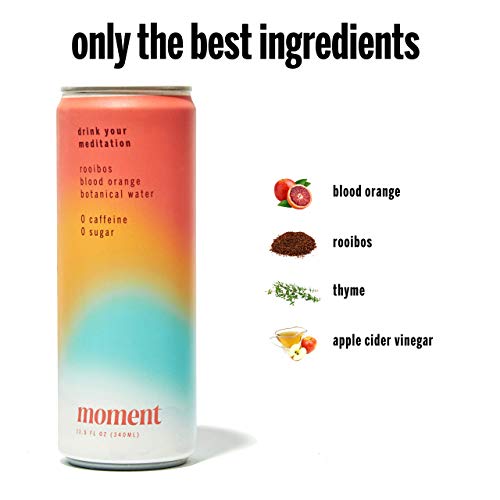 Moment Botanical Water Rooibos Blood Orange. Delicious &Amp; Refre