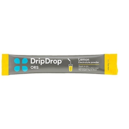 Dripdrop Ors Electrolyte Hydration Powder Sticks, Lemon, 10G, 8