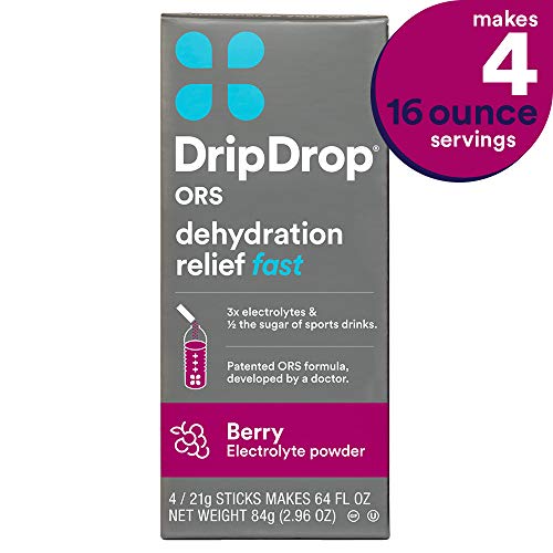 Dripdrop Ors - Patented Electrolyte Powder For Dehydration Relie
