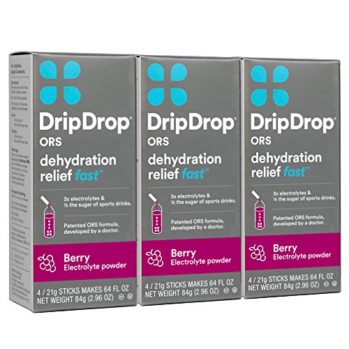 Dripdrop Ors - Patented Electrolyte Powder For Dehydration Relie