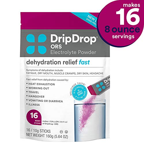 Dripdrop Ors - Patented Electrolyte Powder For Dehydration Relie