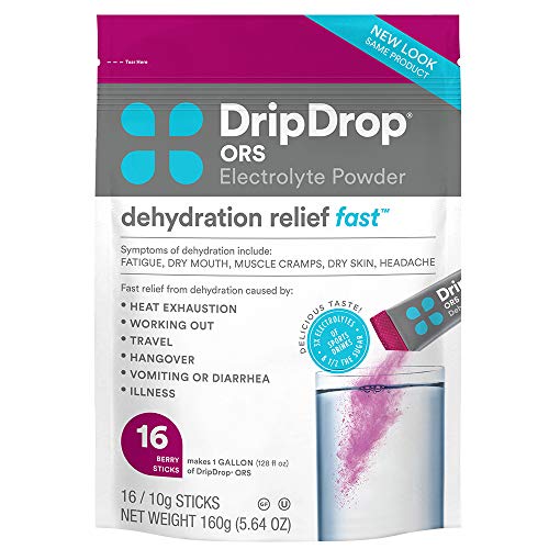 Dripdrop Ors - Patented Electrolyte Powder For Dehydration Relie