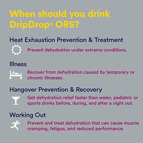 Dripdrop Ors - Value Pack - Patented Electrolyte Powder For Dehy