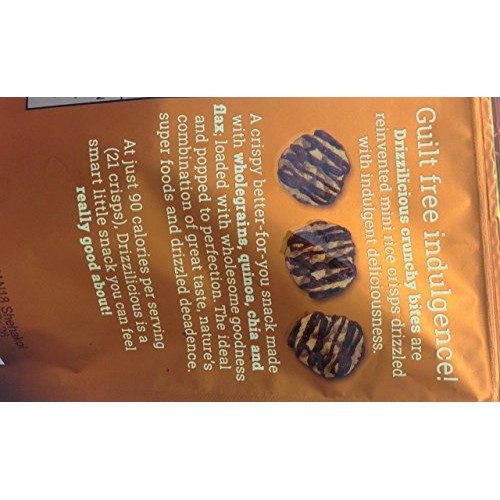 Drizzilicious Crunchy Drizzle Bites SMores Gluten Free 4 Oz. Pa...