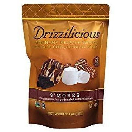 Drizzilicious Crunchy Drizzle Bites SMores Gluten Free 4 Oz. Pa...