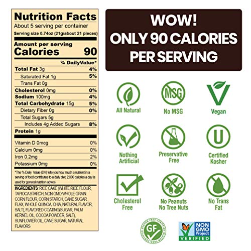 Drizzilicious Smores 4Oz Single Pack | Mini Snack Chocolate Ric