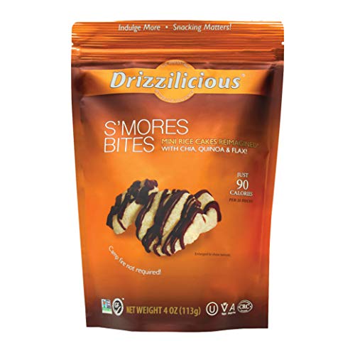 Drizzilicious Smores 4Oz Single Pack | Mini Snack Chocolate Ric
