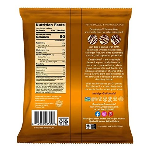 Drizzilicious Smores - .74oz 10 Pack