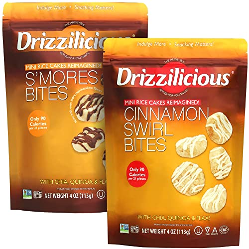 Drizzilicious Smores & Cinnamon Swirl Mix - 4oz - 6 Pack