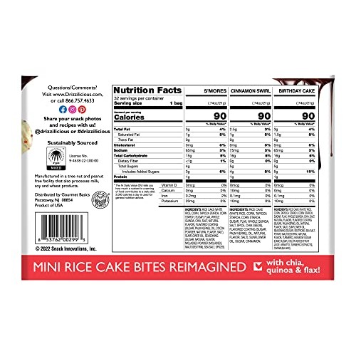 Drizzilicious Variety Pack .74oz 32 count | Smores, Cinnamon Sw...