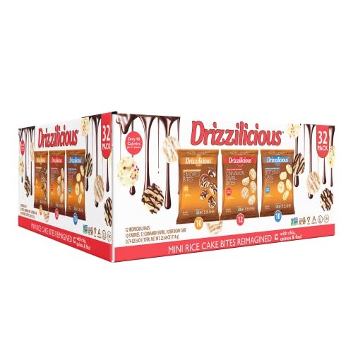 Drizzilicious Variety Pack .74oz 32 count | Smores, Cinnamon Sw...