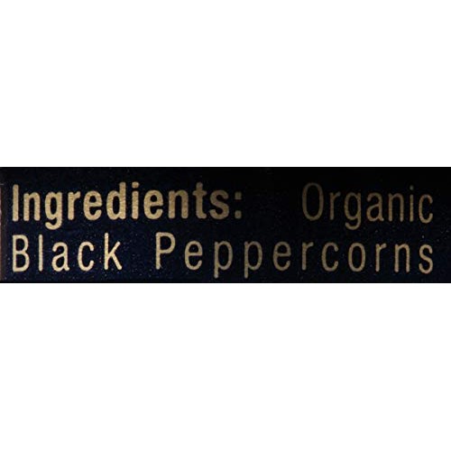 One 1.58 Oz Drogheria &Amp; Alimentari Organic Black Pepper Corns Mill